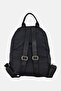 Women Solid Backpack, Black - 2
