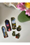 Spring & Book Themed Bookmarks/ 3 Magnetic Bookmarks & 3 Special Cut Bookmarks - 4