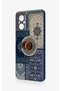 Realme 12 Lite Compatible Turkish Coffee and Kilim Patterned Silicone Case - 4