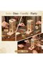 3-in-1 Wooden Board Game for Family - Tumble Tower with Rainbow Sticks, Dice & Balls - Mont - 3