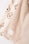 Patterned Brown Fleece Winter Boy's Coat - 4