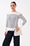 Women's Striped Patterned Knitwear Knitted Sweater 265011 - - 4