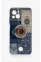 Reeder S23 Pro Max Compatible Turkish Coffee and Kilim Patterned Silicone Case - 2