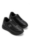 Soft Step Women's Soft Sole Black Sports Shoes Nk4180