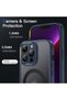 Magnetic Matte Case for iPhone 13 mini, Black - 6
