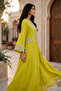 Geometric Embroidered Notch Neck Maxi Jalabiya - 4