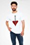 Electric Guitar Unisex Printed White T-Shirt - Tshirt - 2