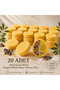Internatural Bıttım Herbal Bath Soap with Sponge 20 Pack (20 X 120 g)