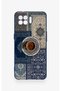 Oppo Reno 4 Lite Compatible Turkish Coffee and Kilim Patterned Silicone Case - 2