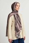 Canvas Pattern Liva Modal Shawl - 4