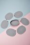 Set of 6 Oval Vegan American Serving and Multi-Purpose Bread Baskets |   Washable Supla Set (9 Colors)