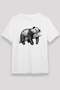 Panda White Unisex T-Shirt T-Shirt