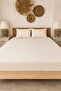 Muslin Double Elastic Sheet and 2 Muslin Pillowcases - 3