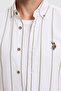 Men's Khaki Long Sleeve Shirt 50326426-Vr027 - 6