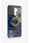 Redmi 9 Compatible Turkish Coffee and Kilim Patterned Silicone Case - 3