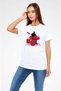 Bateri Unisex Printed White T-Shirt - Tshirt - 3