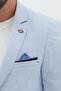 Nice Men's Ice Blue Polyviscon Fabric Slim Fit Spring-Summer Sports Blazer Jacket - 2