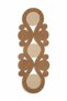Decorative Stylish Wicker Runner |   Washable Oval Jute Runner (40X110 cm) - 7 Colors