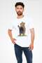 Bear White Unisex T-Shirt T-Shirt - 2