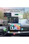 محول لاسلكي للسيارة يدعم كاربلاي وأندرويد 2 في 1، صغير الحجم ونحيف، متوافق مع نظامي iOS 10+ وأندرويد 11+ للهواتف الذكية - 4