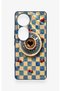 Vivo V40 Compatible Heart Coffee Pattern Silicone Case - 2