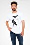 Karga Unisex Printed White T-Shirt - Tshirt - 2