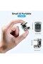 محول USB-C بزاوية 180 درجة، موصل USB-C ذكر إلى USB-C أنثى على شكل حرف U مع دعم PD بقوة 140 واط/4 - 7