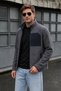 Men's Winter Full Zipper Bato Collar 3-Pocket Outdoor Fleece Jacket - 4