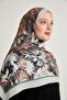 Akis Desen Liva Modal Crochet Shawl - 2