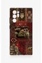 Samsung Note 20 Ultra Compatible Silicone Case with Wolf and Atatürk Pattern - 2