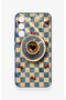 Samsung S22 Compatible Heart Coffee Pattern Silicone Case - 2