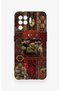 Oppo Reno 5 Lite Compatible Bozkurt and Ataturk Patterned Silicone Case - 3