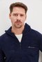 Half Zipper Hooded Fleece Sweatshirt - 3