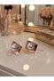 Women's Rose Pearl Earrings - 4