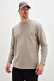 Printed crew neck sweatshirt - 4