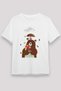 Bear White Unisex T-Shirt T-Shirt