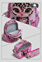 Vb Wild Elementary School Girl's School Bag with Lunch Box and Pencil Holder Backpack Pink - 7