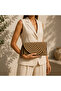 Hand Detailed Envelope Portfolio Clutch Bag - 2