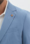 Wilson Men's Blue Cotton Blended Cool Summer Fabric Slim Fit Half Lined Sports Blazer Jacket - 2