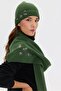 Women's Stoned Embroidered Wool Beret K.Yosun - 2