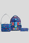 Vb Hürkuş Primary School Boys' School Bag with Lunch Box and Pen Holder Backpack Dark Blue-Grey - 2