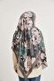 Akis Desen Liva Modal Crochet Shawl - 2