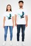 Eagle White Unisex T-Shirt T-Shirt - 4