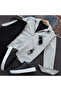 Men's Corduroy Shirt + Baggy Sweatpants 2-Piece Combination - 2