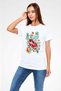 Dinosaur White Unisex T-Shirt T-Shirt - 3