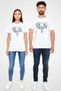 Elephant White Unisex T-Shirt T-Shirt - 4