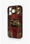 iPhone 17 Pro Compatible Silicone Case with Wolf and Atatürk Pattern - 3