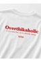 Women's Oversize White Back-Printed T-Shirt – Overthinkaholic - 2