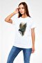 Karga Unisex Printed White T-Shirt - Tshirt - 3