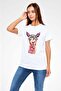 Lama White Unisex T-Shirt T-Shirt - 3